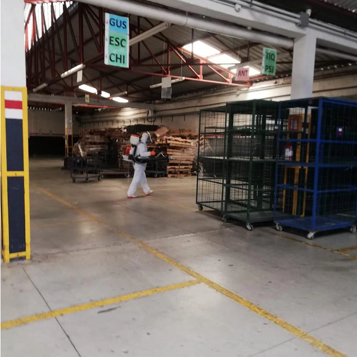 Desinfección industrial